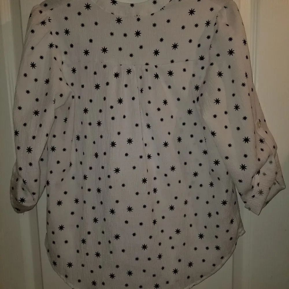 CAMISOLE TOP WHITE/BLACK TOP - Picture 12 of 15